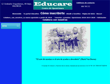 Tablet Screenshot of educareoposiciones.com